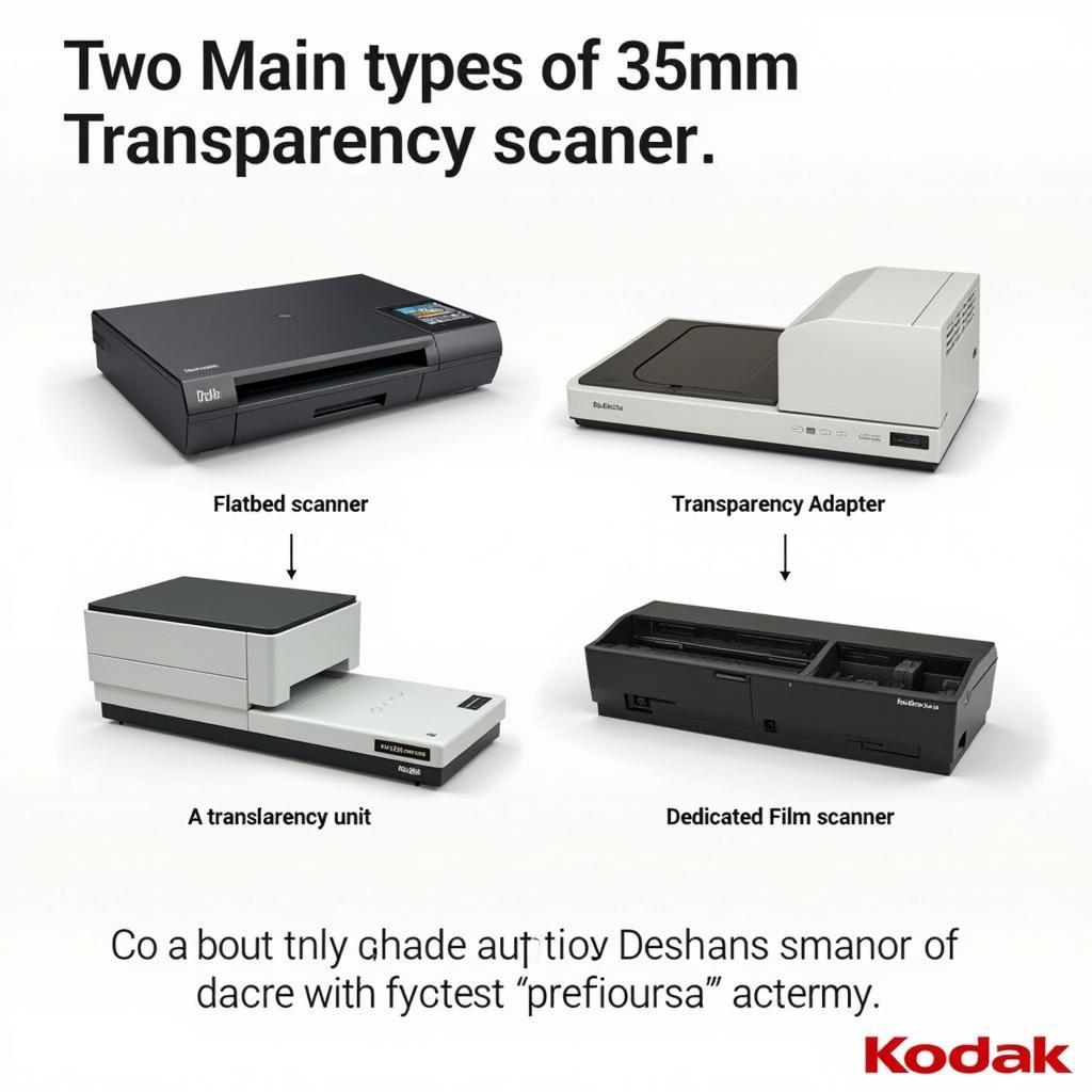 Types of Kodak 35mm Film Scanners