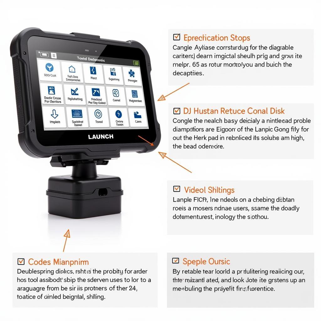 Launch CRP123 OBD2 Diagnostic Tool Interface