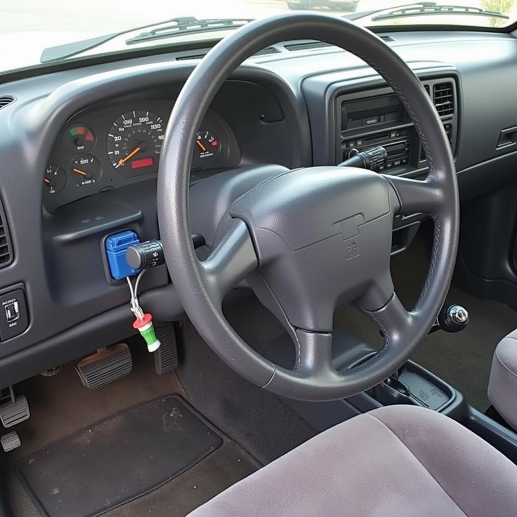 OBD Port Location in a 1998 Chevy S10