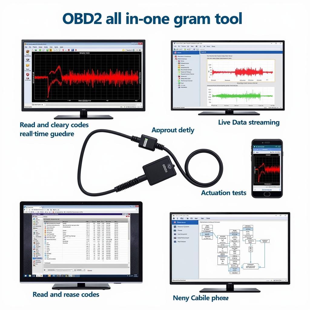 OBD2 All-in-One Scan Tool Features