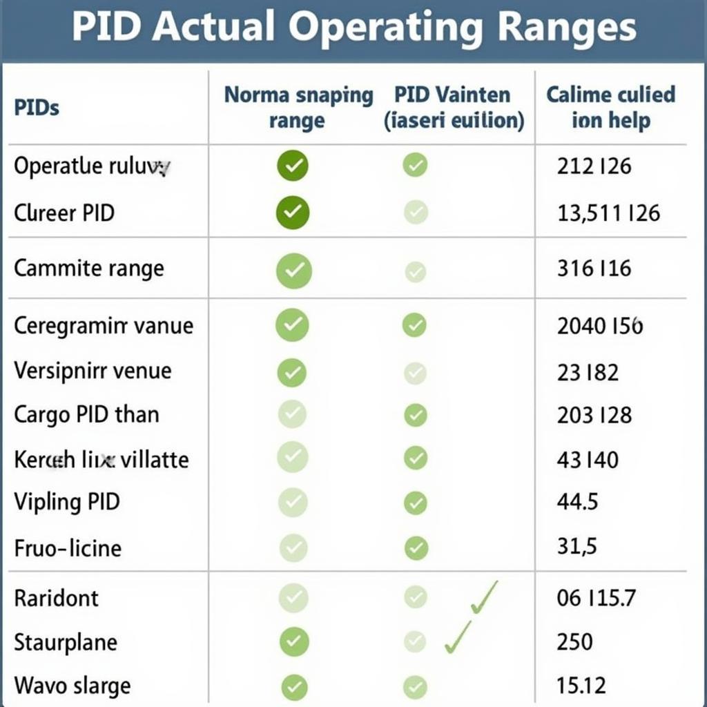 PID Diagnostic Chart