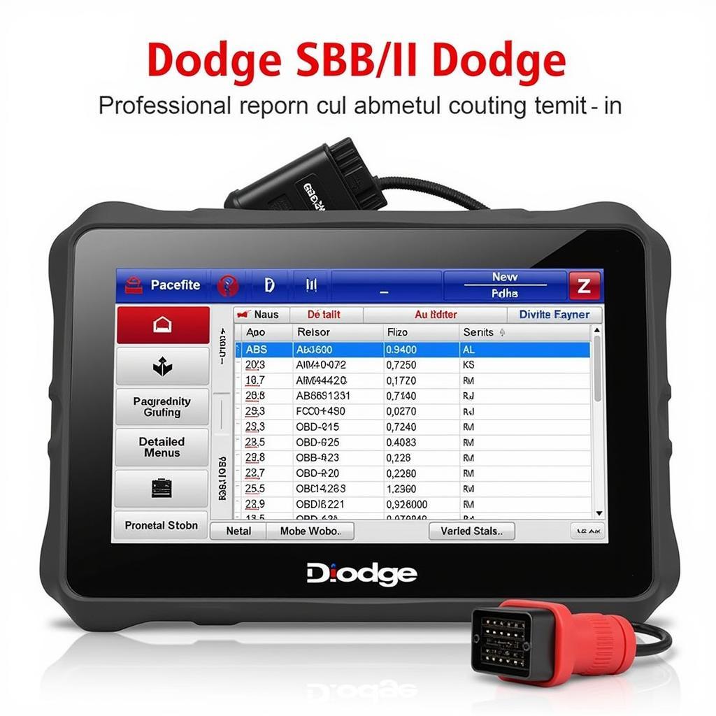 Professional-Grade Scan Tool for Dodge