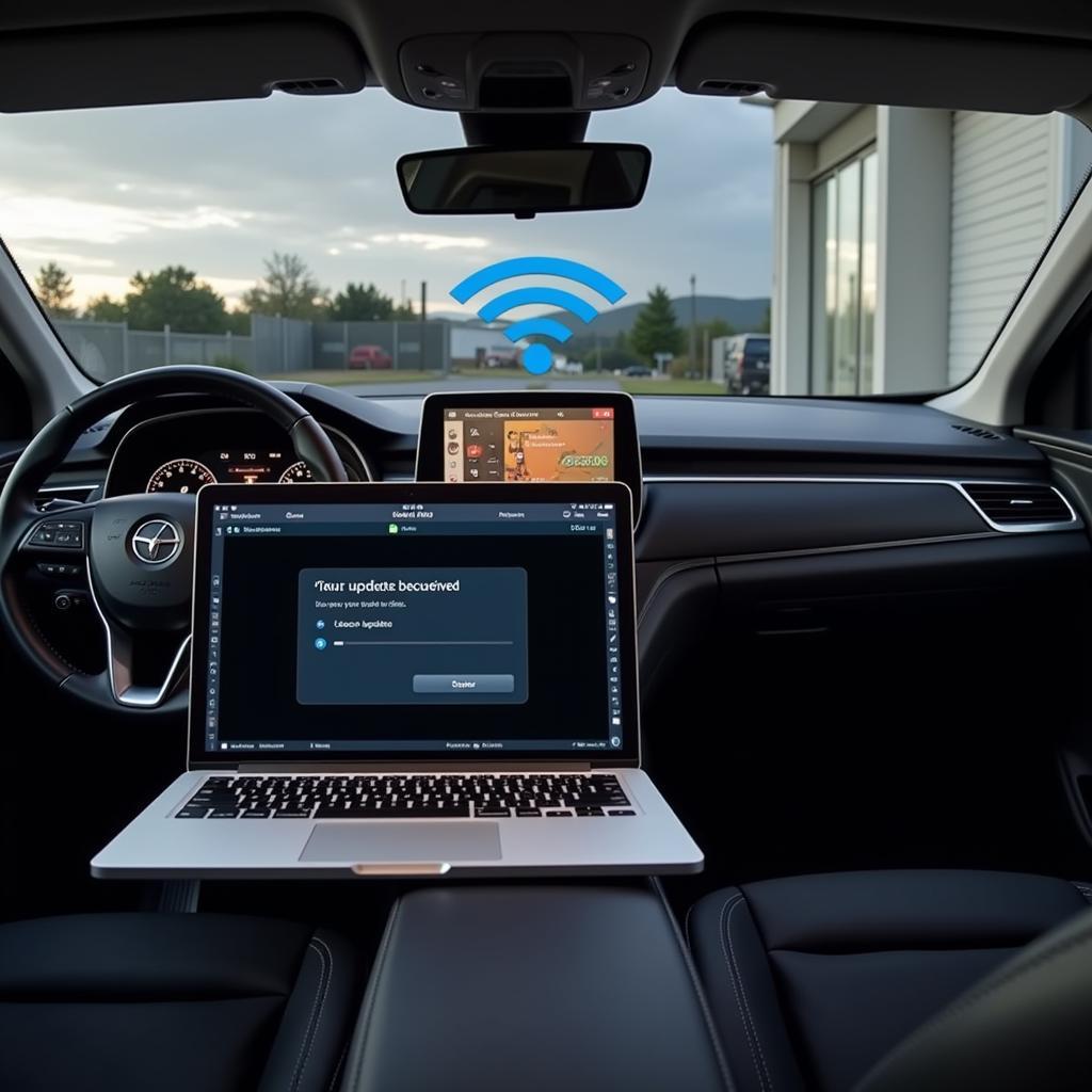 Remote Software Installation in a Vehicle