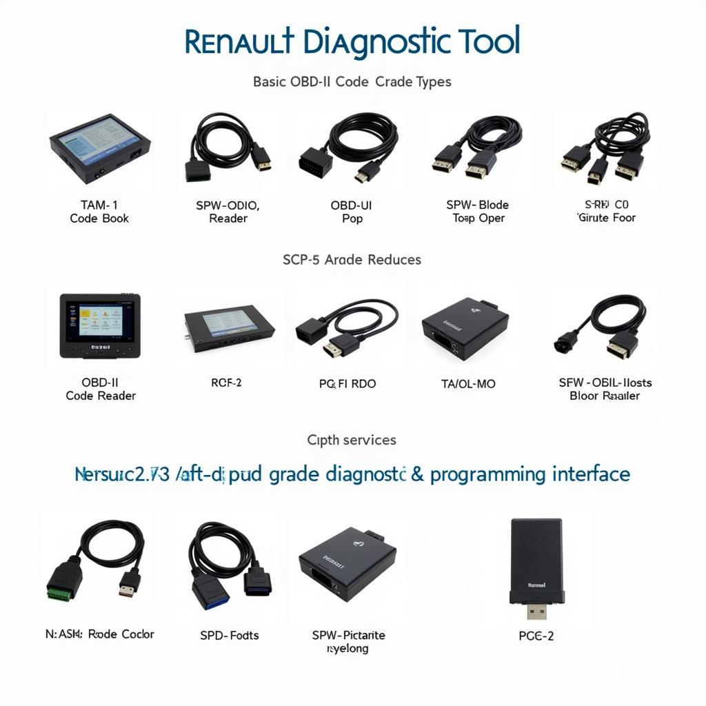 Renault Diagnostic Tool Options