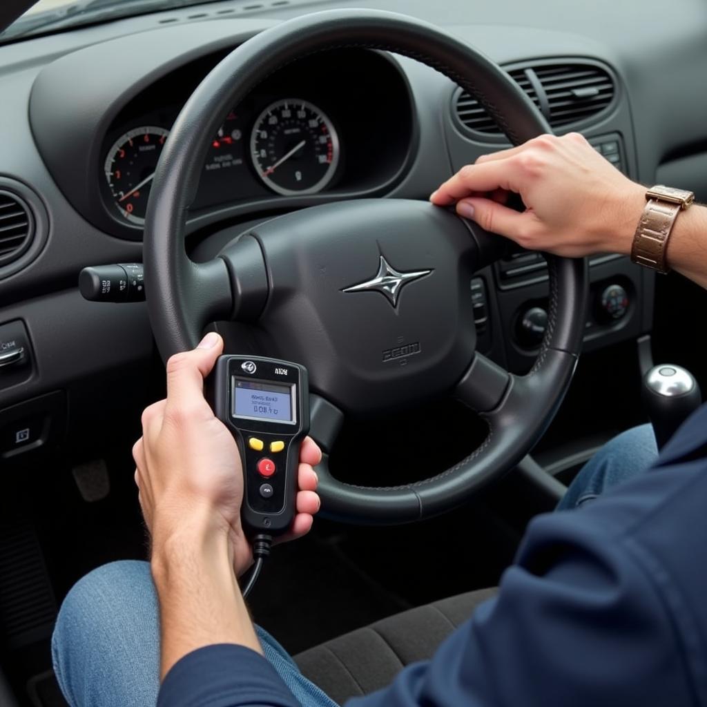 Using an OBD-II Scanner on a Saturn Ion