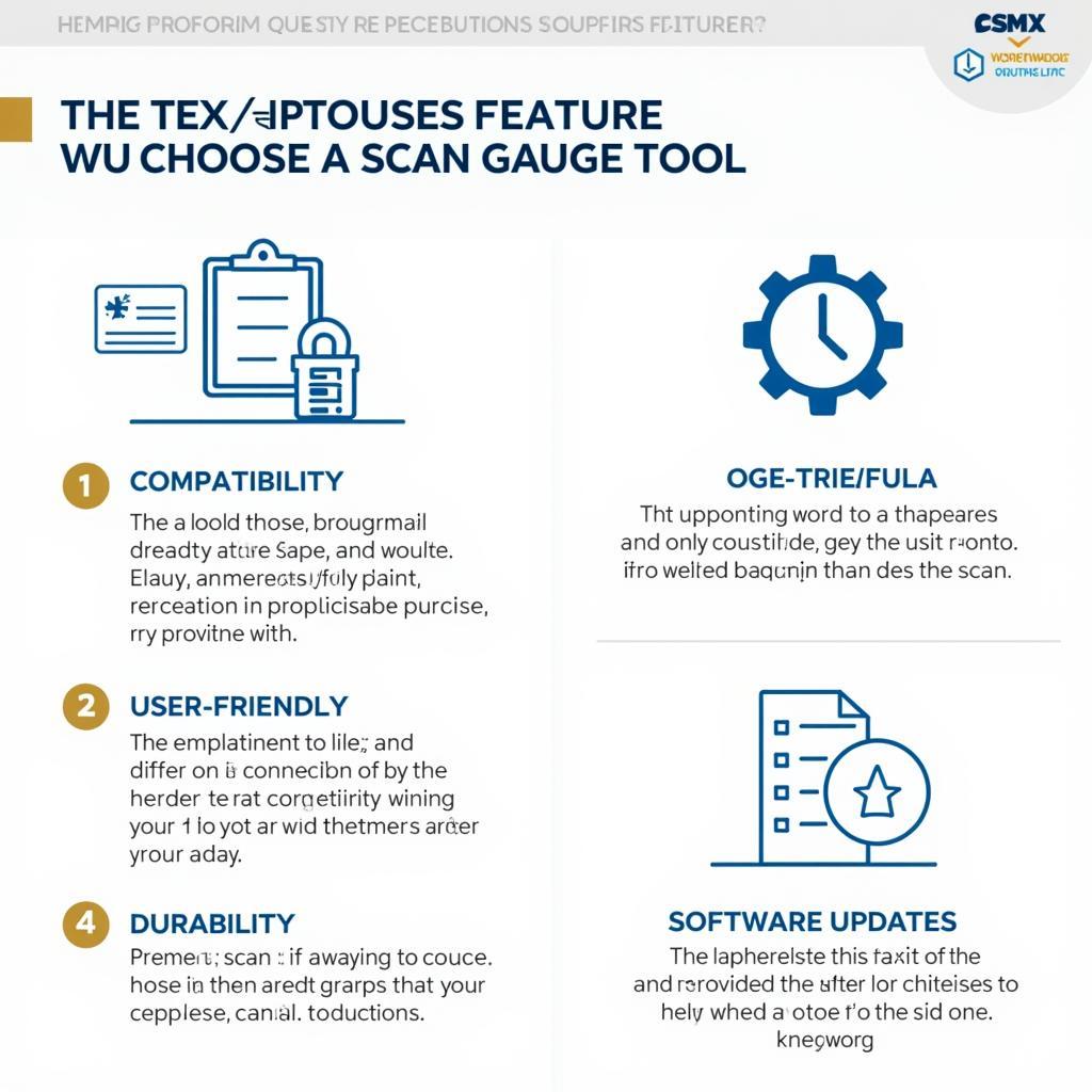 Essential Features of a Scan Gauge Tool