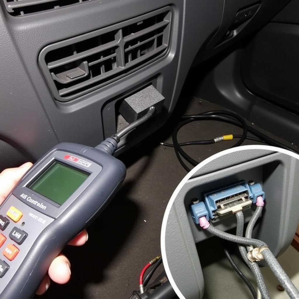 Scan Tool Connection to Dodge AC Control Unit