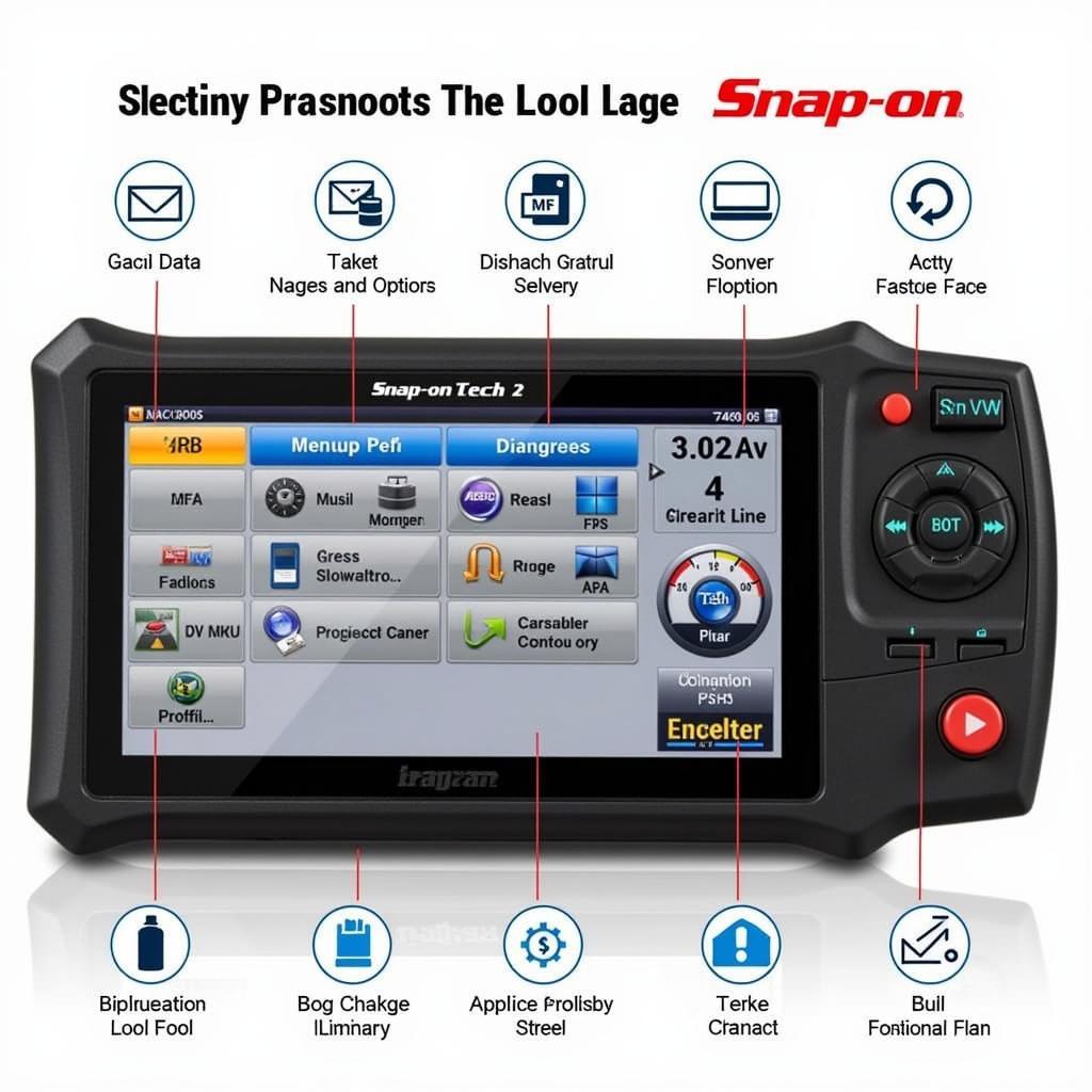 Snap-on GM Tech 2 User Interface