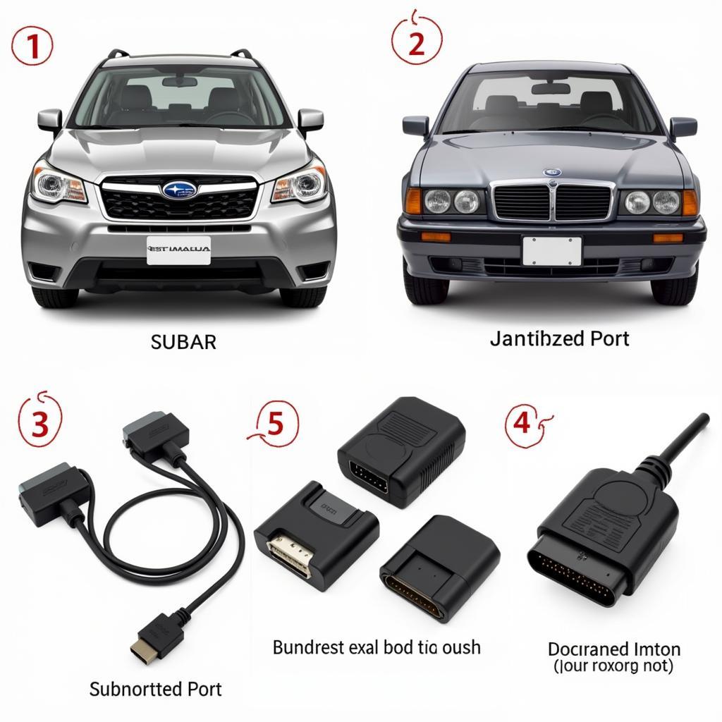 Subaru and Dodge Diagnostic Ports