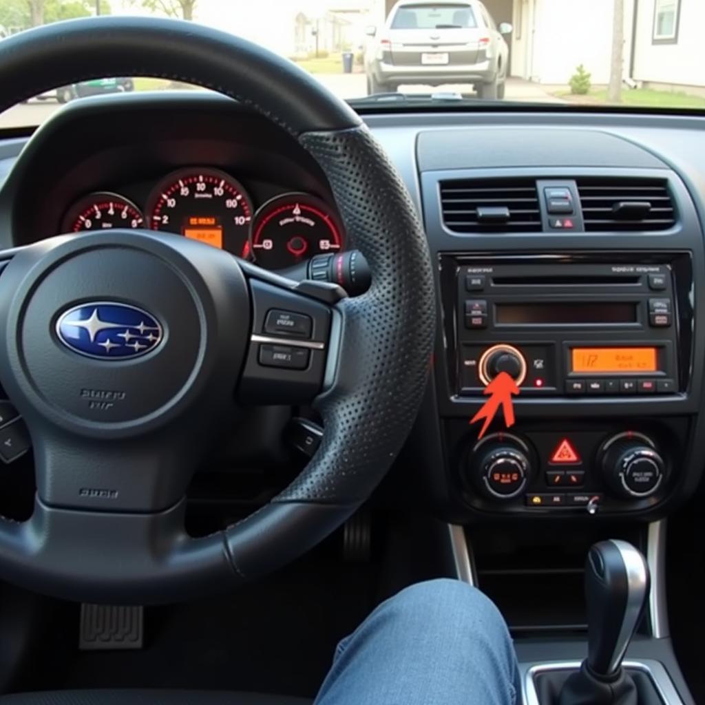 Accessing the OBD Port on a Subaru