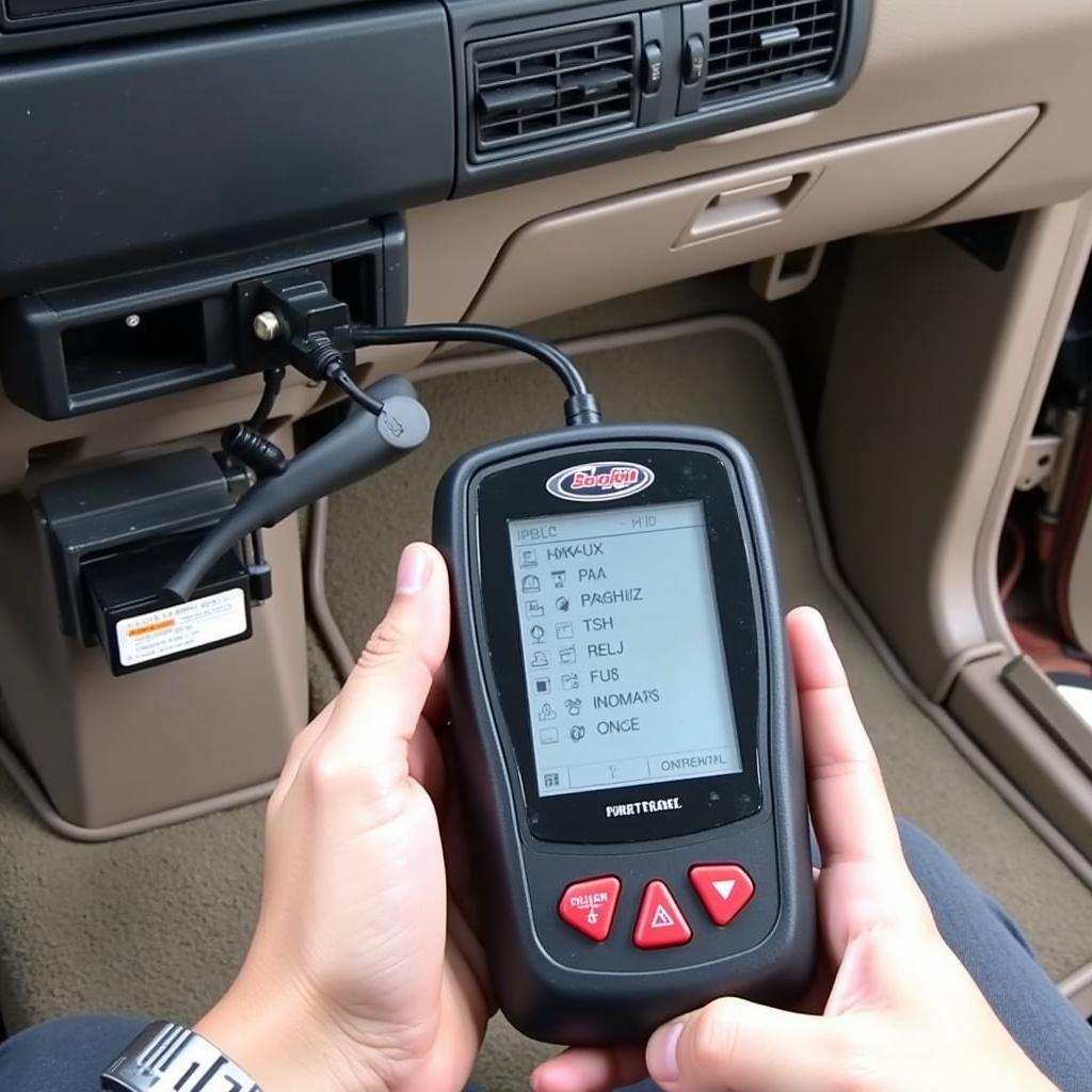 Using an OBD1 Scanner on a 1995 Foretravel