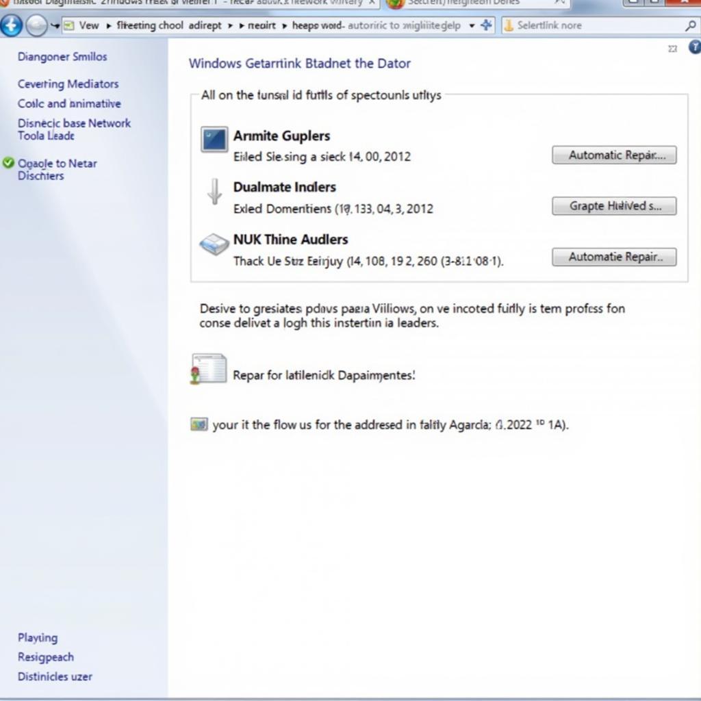 Windows Network Diagnostic Tool Fixing IP Address