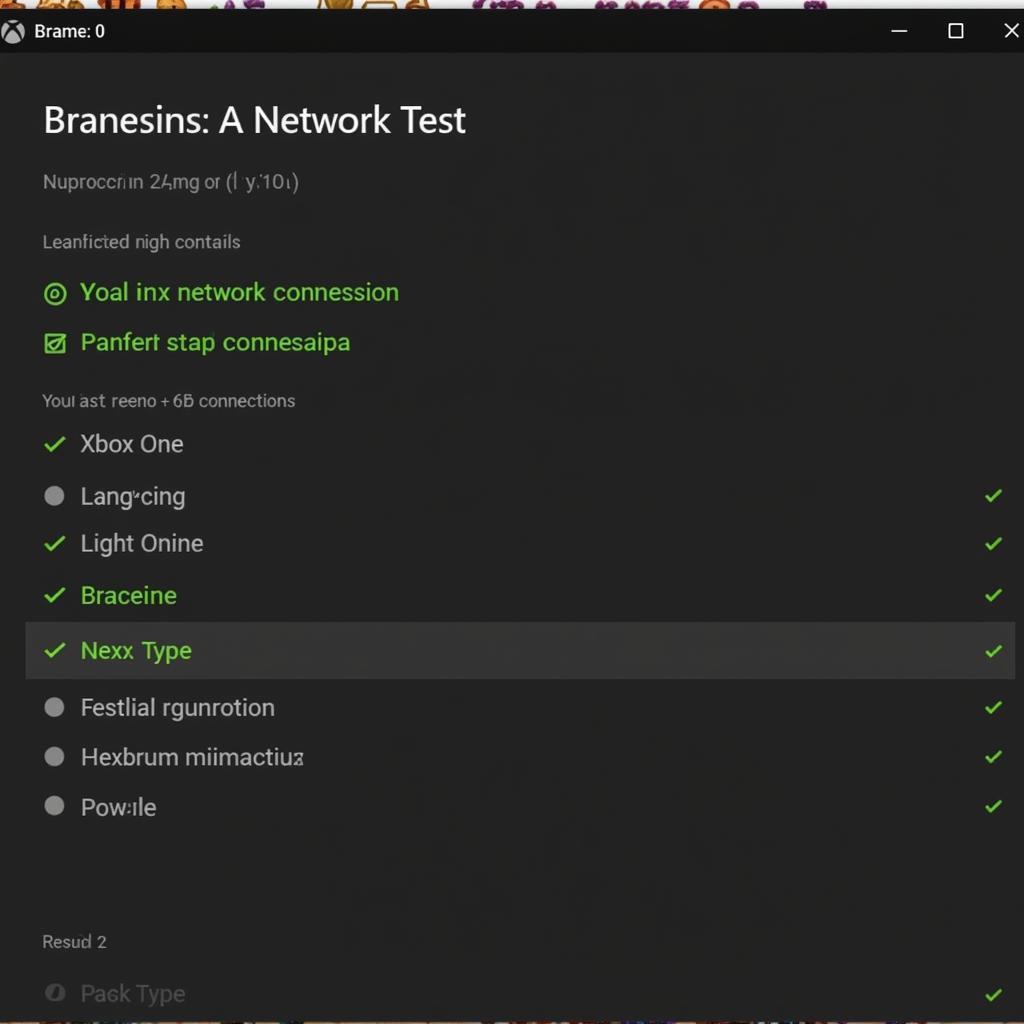 Interpreting Xbox One Network Test Results