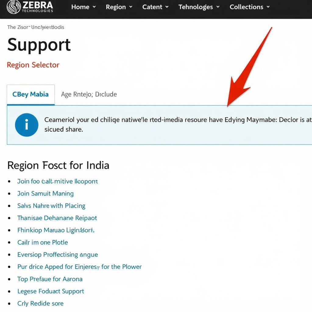 Finding Zebra Customer Care on Their Website