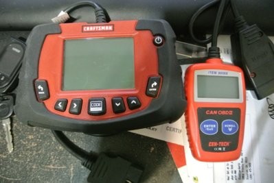 Cen-Tech and Craftsman car diagnostic scanners for reading OBD codes