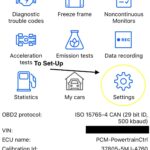 Car Scanner ELM OBD2 app connection settings for Veepeak OBDCheck BLE+ Bluetooth car scanner