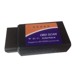 Example of a low-quality ELM327 OBD2 adapter with a generic design often associated with poor performance.