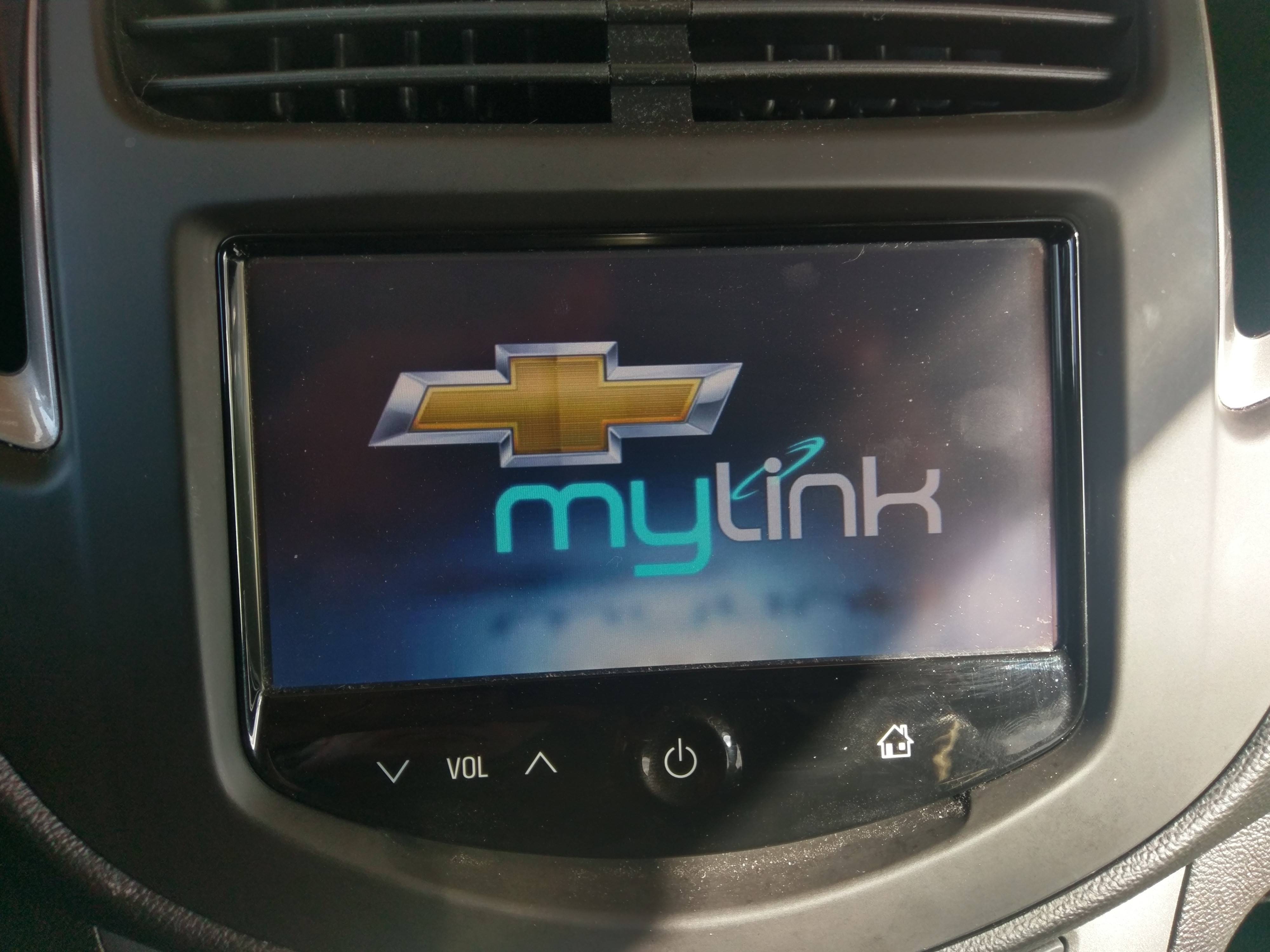 Original MyLink radio in Chevy Trax