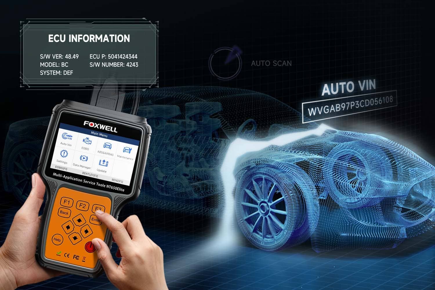 Bidirectional Diagnostic Car Scanner | Foxwell