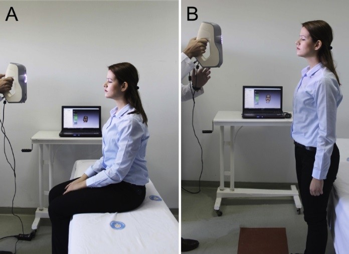 2 steps of 3D face scanning with Artec Eva