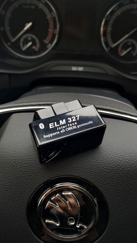 ELM 327 Adapter from China for Skoda Kodiaq