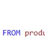 PHP code snippet showing a vulnerable SQL query