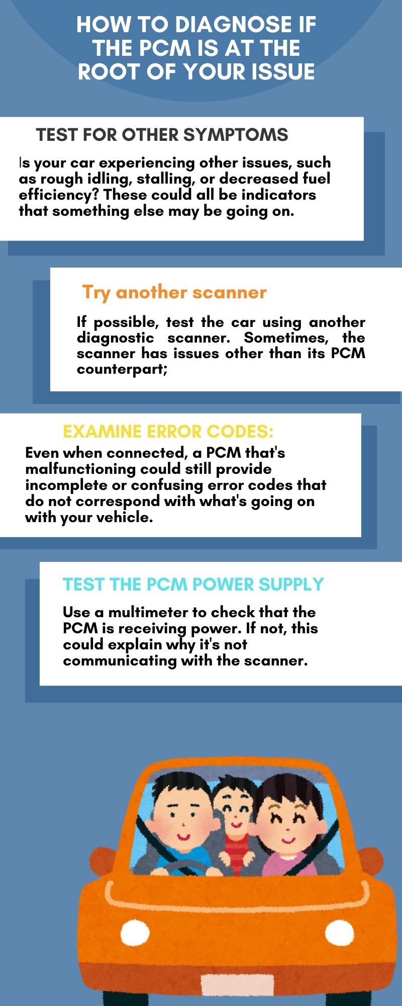 Diagnosing PCM Issues with a Car Scanner