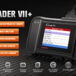 Launch Creader 7S OBD2 Scanner Displaying Enhanced Data for Vehicle Systems