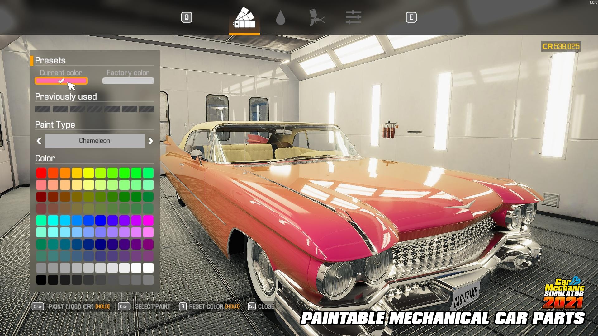 alt text: Car Mechanic Simulator 2018 gameplay showing the use of the OBD Scanner