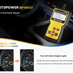 MOTOPOWER MP69033 Multi-Function OBD2 Scanner for Engine Fault Diagnosis