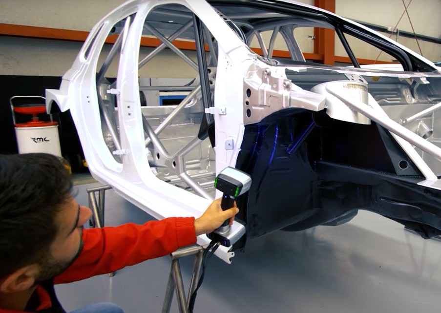 3D Scanning Revolutionizes Rally Car Design and Manufacturing