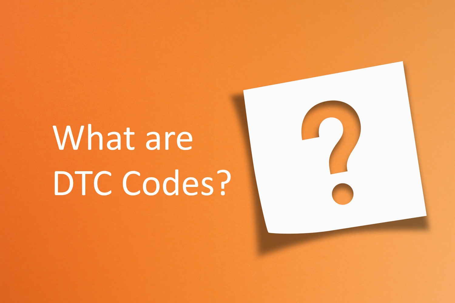 Understanding DTC codes with a car scanner